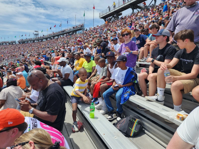  Mass gathering of the public at a stadium 