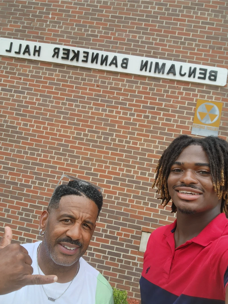 a selfie of two sports person